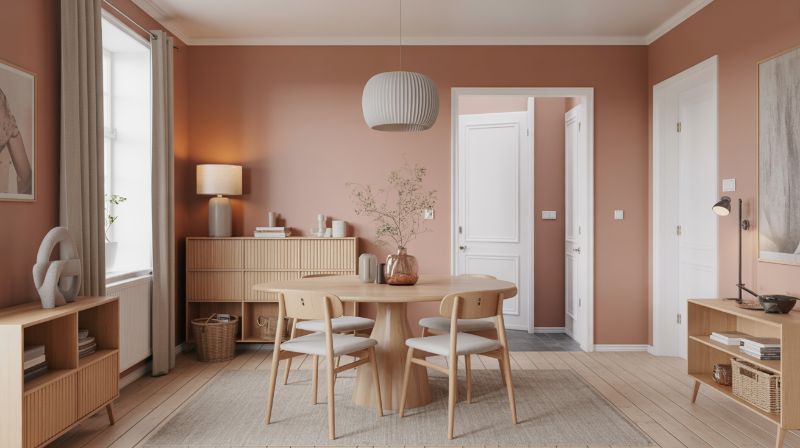 Vilka väggfärger passar bäst ihop med trämöbler