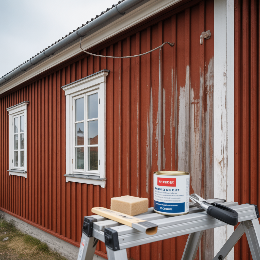 felsokning flagande farg utomhus orsaker och atgarder