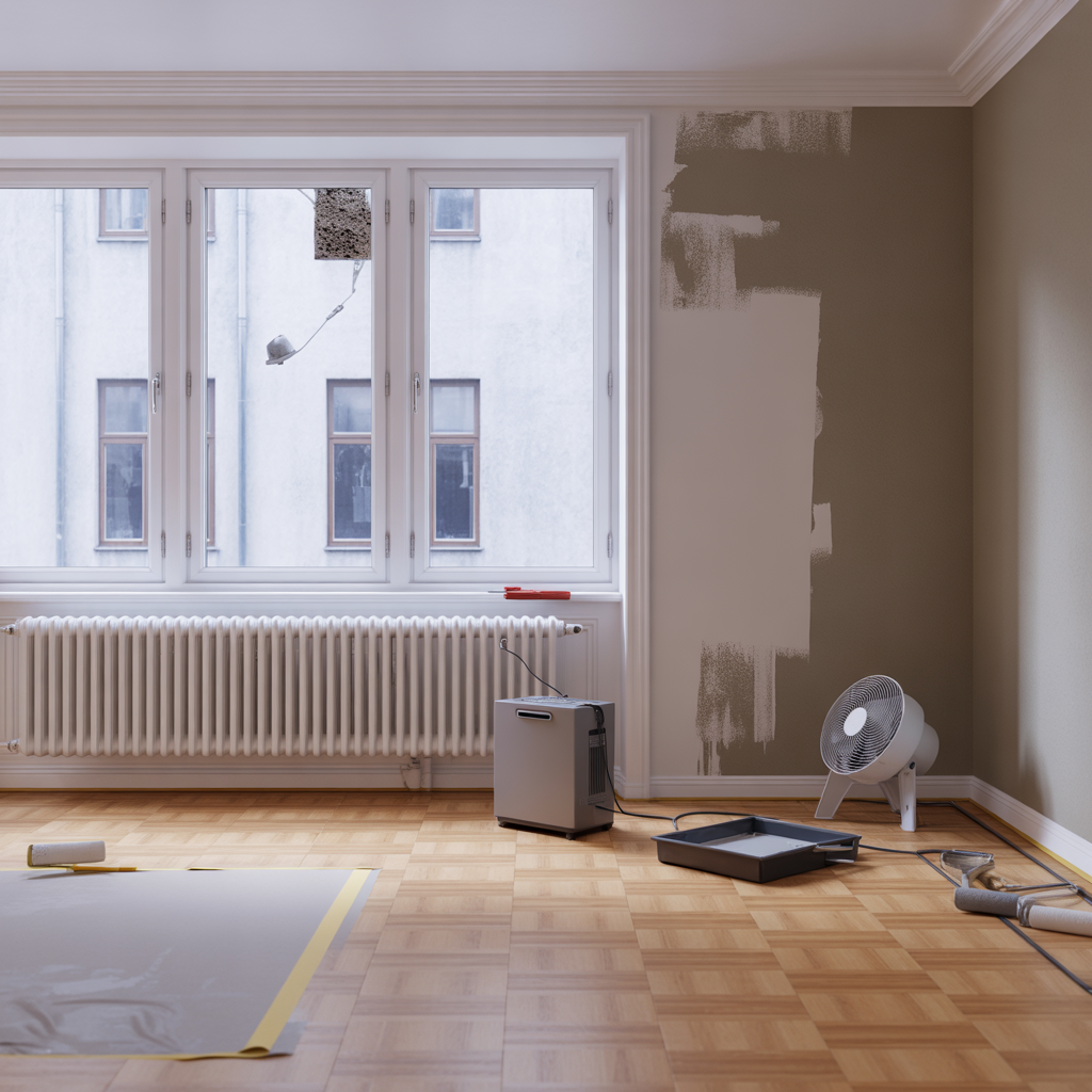 torkar fargen for langsamt felsok torktider inomhus